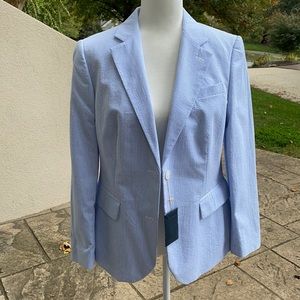 NWOT Brooks Brothers Seersucker Blazer